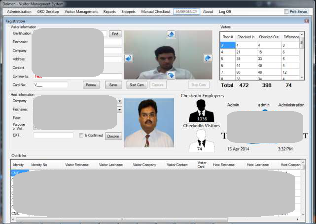 Visitor Management System